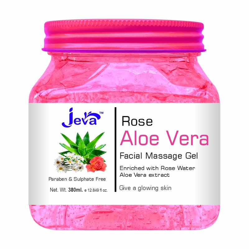 Jeva Rose & Aloevera Facial Massage Gel