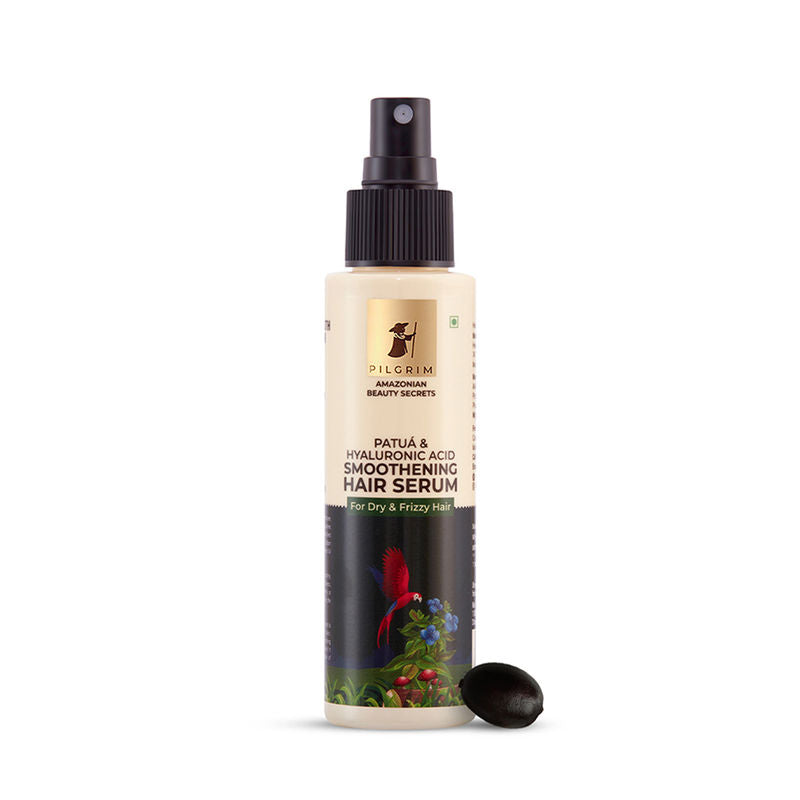 Pilgrim Patua & Hyaluronic Acid Smoothing Hair Serum for Dry & Frizzy Hair
