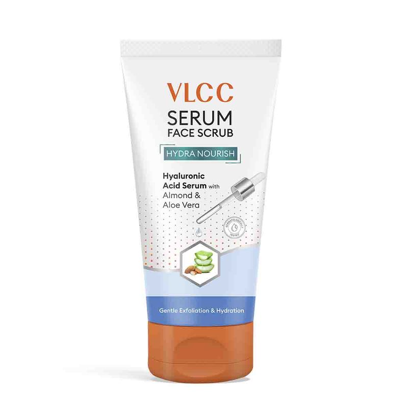 VLCC Hydra Nourish Scrub With Hyaluronic Acid Serum Aloe Vera & Almond