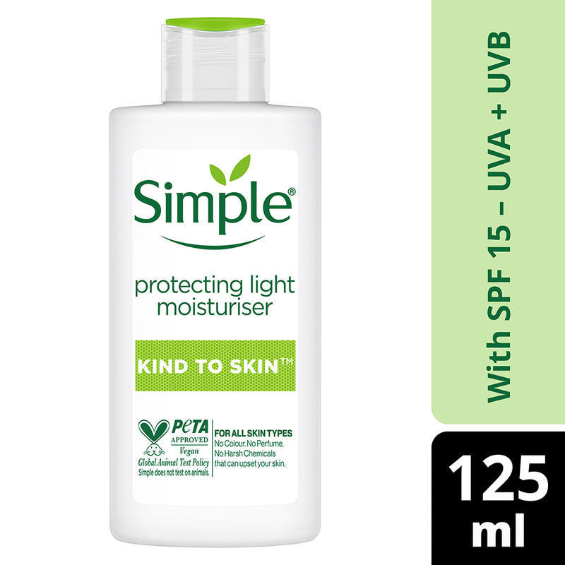 Simple Kind to Skin Protecting Light Moisturizer SPF UVA + UVB
