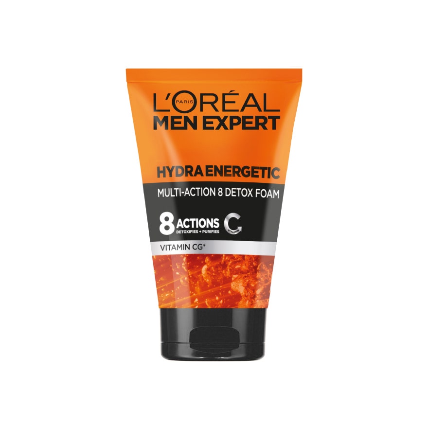 Loreal Men Expert Hydra Energetic Detoxifying Foam 100Ml