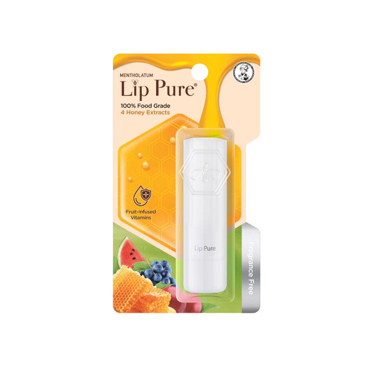 Mentholatum Lip Pure Fragrance Free 4G