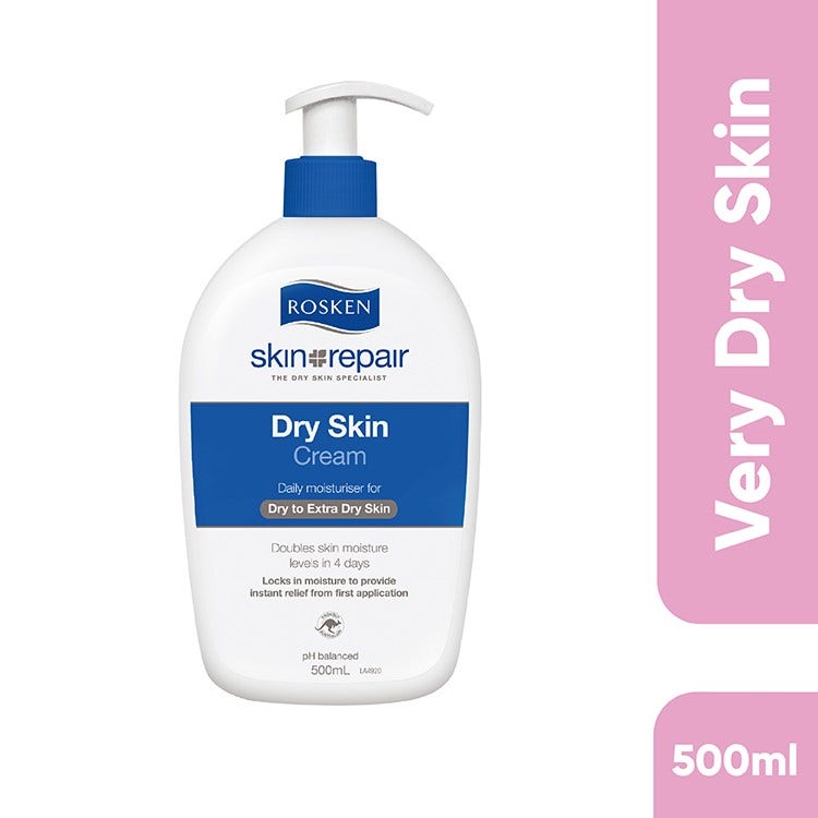Rosken Dry Skin Cream 500Ml