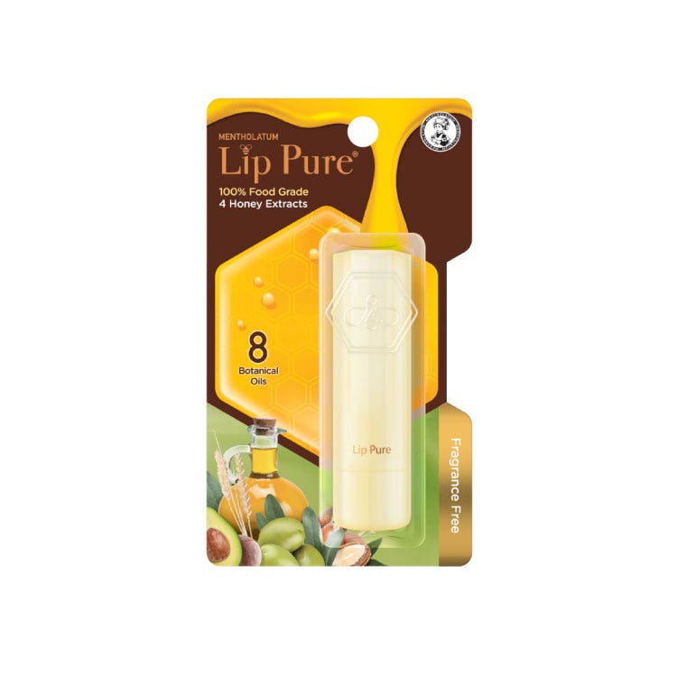 Mentholatum Lip Pure Essential Oil Fragrance Free