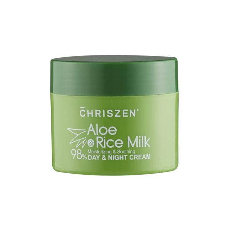 Chriszen 98% Aloe Vera & Rice Milk Day & Night Cream 50G