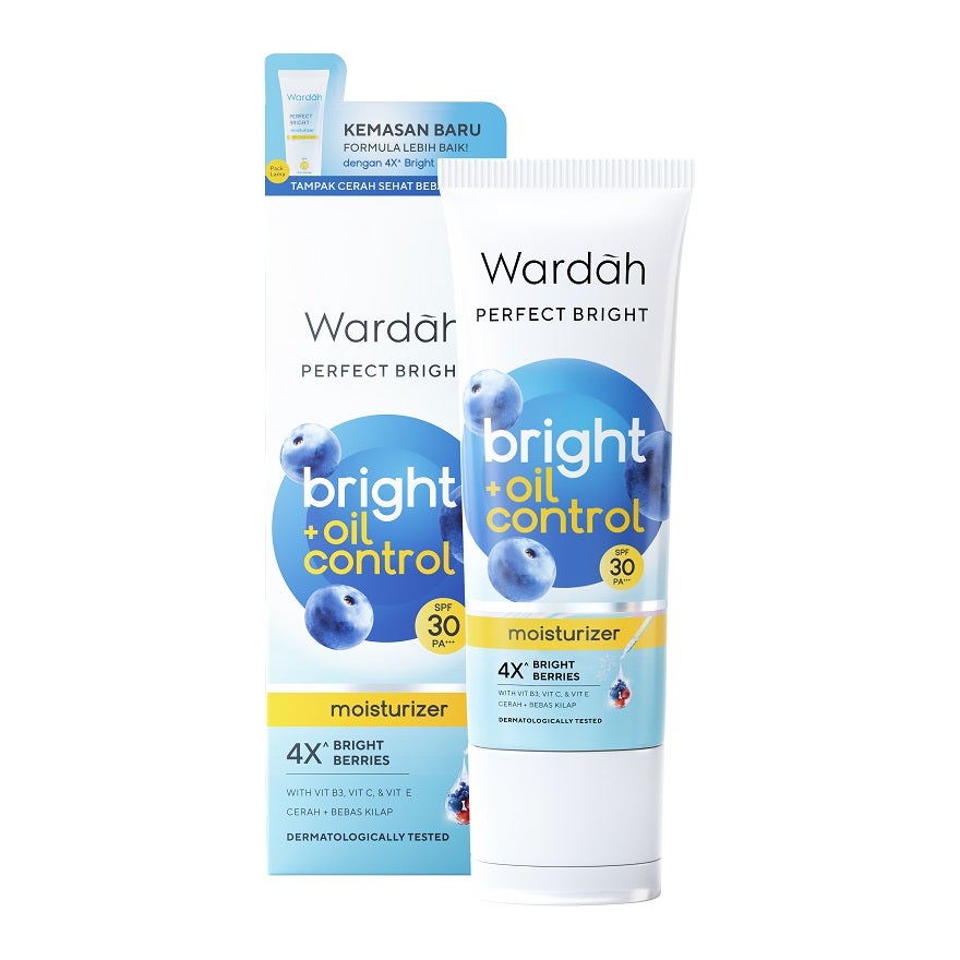 Wardah Perfect Bright Moisturizer Bright + Oil Control Spf 30 Pa+++ 20Ml