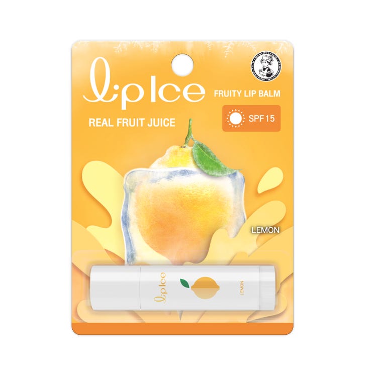 Mentholatum Lipcare Lipice Fruity Lipbalm Lemon