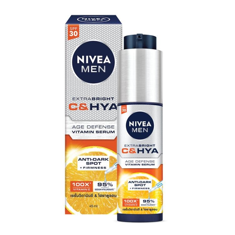 Nivea Men Extra Bright C&Hya Age Defense Vitamin Serum 45Ml