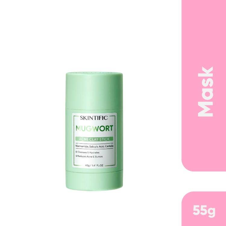 Skintific Acne Mugwort Clay Stick 40G