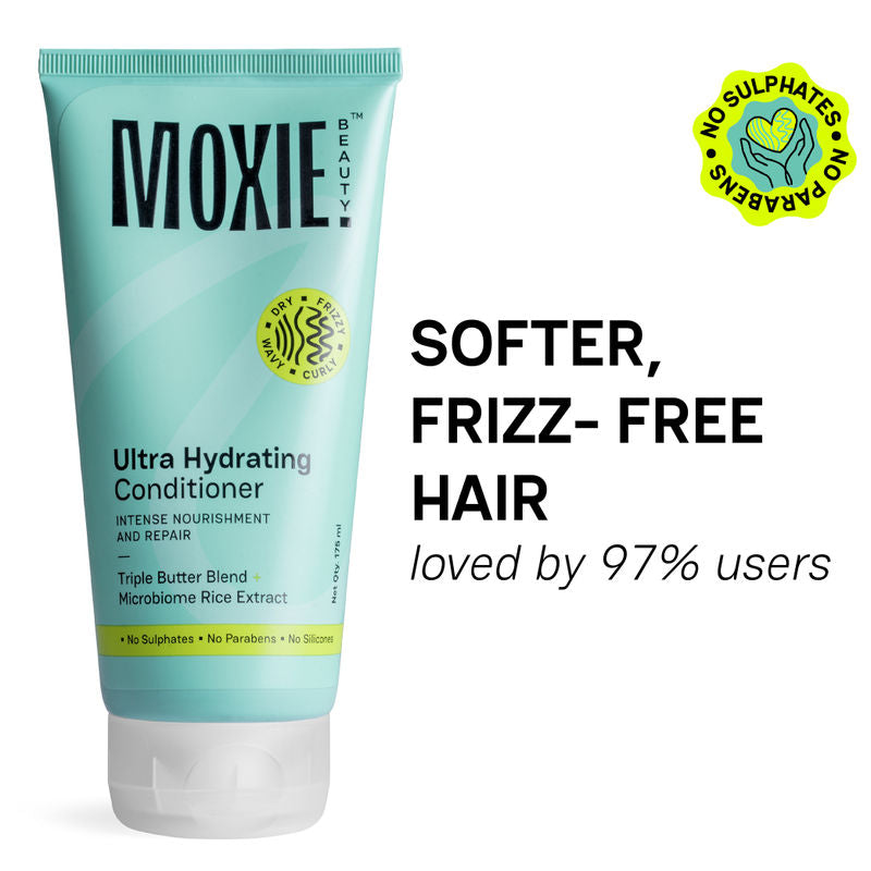 Moxie Beauty Ultra Hydrating Conditioner for Dry and Frizzy Hair