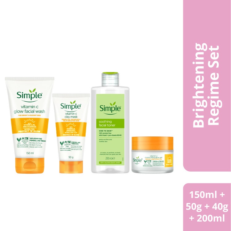 bundle-of-4-simple-protect-n-glow-vitamin-c-glow-facial-wash-150ml-clay-mask-50g-moisturising-glow-gel-40g-soothing-toner-200ml-121122056-121122055-121122057-121012399