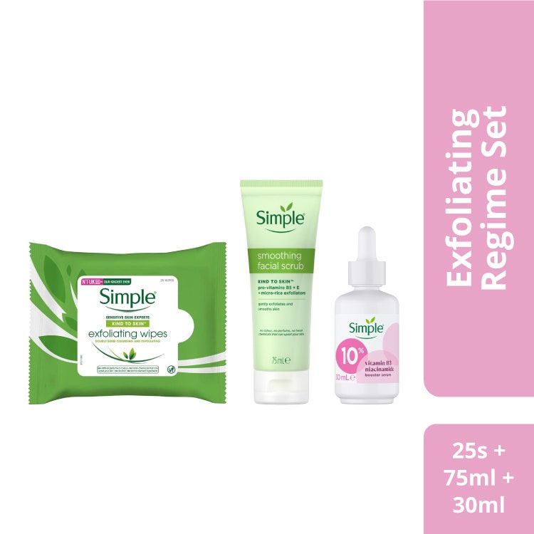 bundle-of-3-simple-kind-to-skin-smoothing-facial-scrub-75ml-exfoliating-cleansing-facial-wipes-25s-vit-b3-niacinamide-booster-serum-30ml-121012389-121110275-121116734
