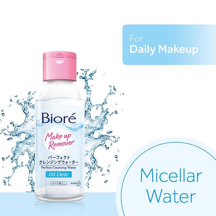 Biore Perfect Cleansing Water Oil Clear 90Ml