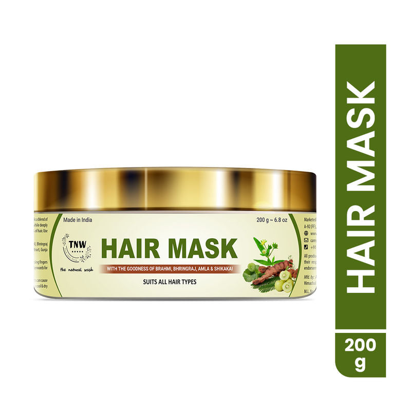 TNW The Natural Wash Amla & Bhringraj Hair Mask For Strong & Smooth Hair