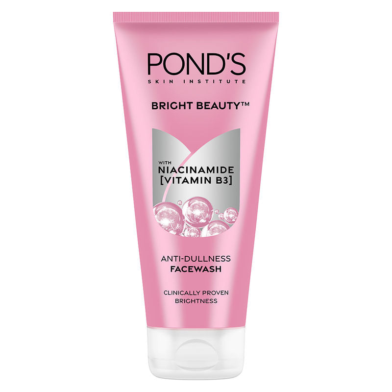 Ponds Bright Beauty Facewash with Niacinamide, For Glass Skin-like Shine