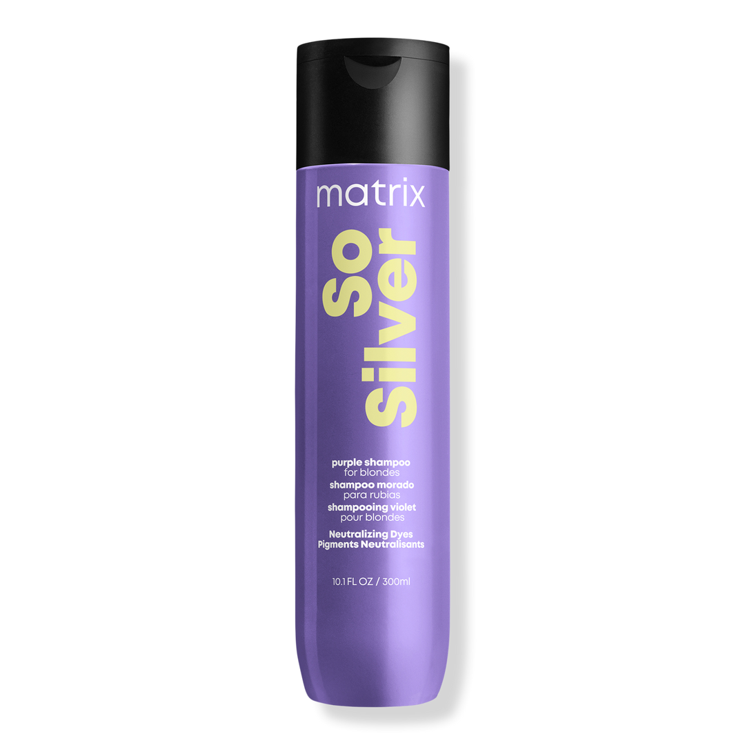 Matrix So Silver Purple Shampoo for Blonde Hair