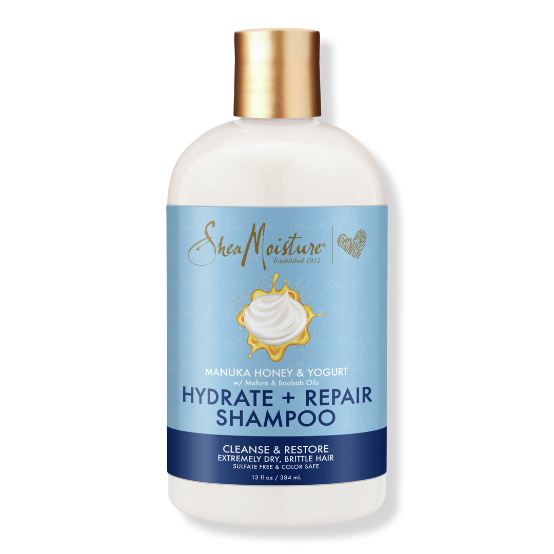 SheaMoisture Manuka Honey & Yogurt Hydrate + Repair Shampoo