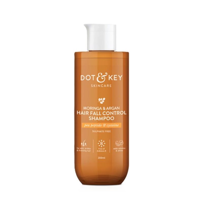 Dot & Key Argan Oil Hairfall Control Shampoo With Moringa & Keratin For Dry Hair