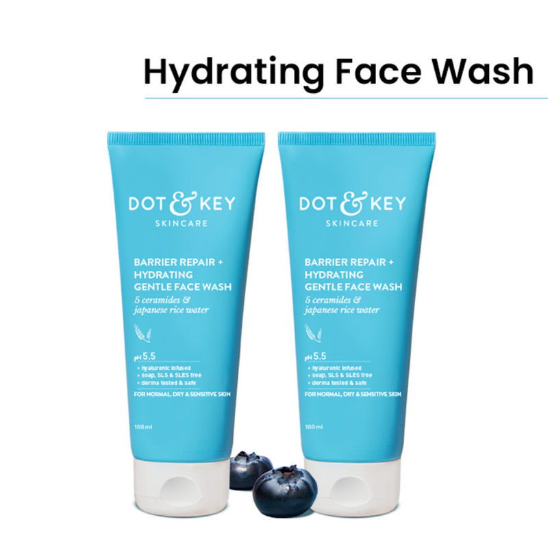 Dot & Key Barrier Repair Hydrating Gentle Face Wash - Pack of 2