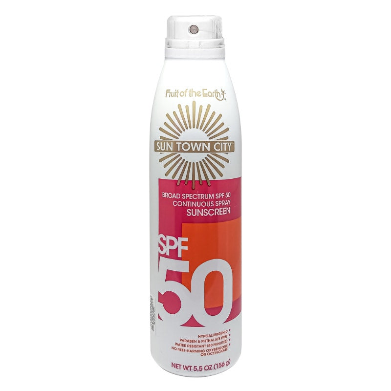 Fote Sun Town City Suncreen Continuous Spray Spf50 156G