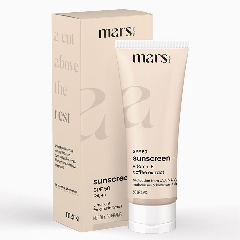 Mars by GHC SPF 50++ Sunscreen to Fight UVA & UVB rays and Pollution
