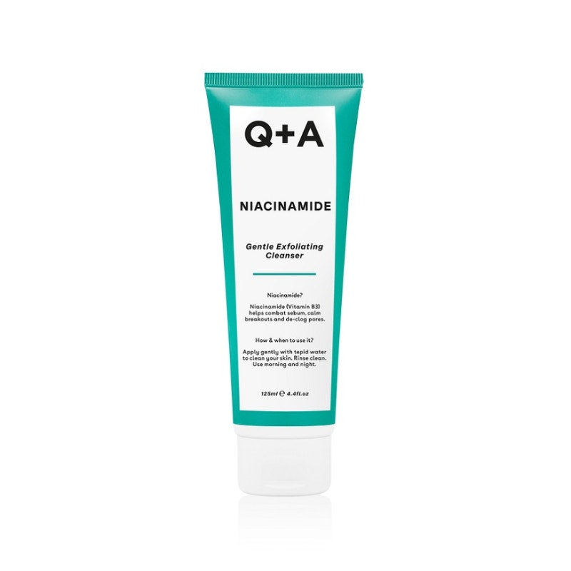 Q+A Niacinamide Gentle Exfoliating Cleanser 125Ml