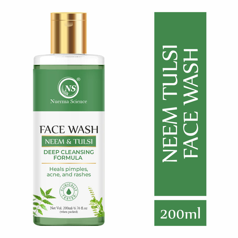 Nuerma Science Anti-Acne Neem Tulsi Face Wash