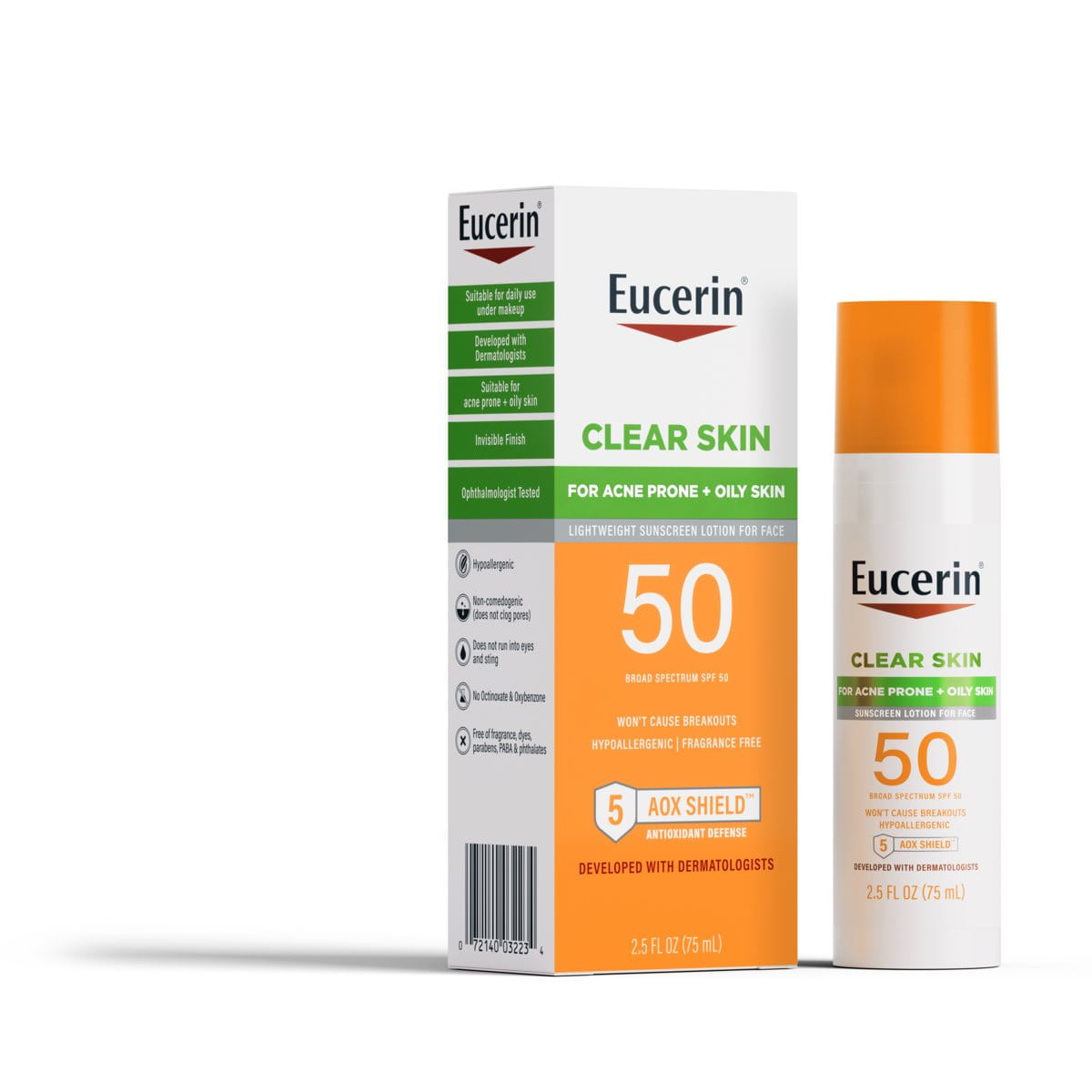 Clear Skin SPF 50 Face Sunscreen