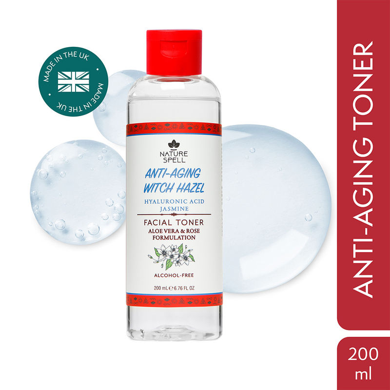 Nature Spell Anti Aging Witch Hazel Face Toner