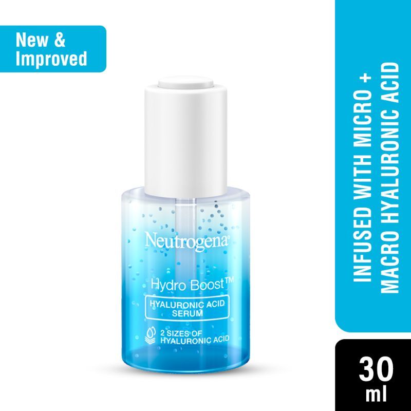 Neutrogena Hydro Boost Hyaluronic Acid Moisturizing Face Serum with Vitamin B5 for Dry & Normal Skin