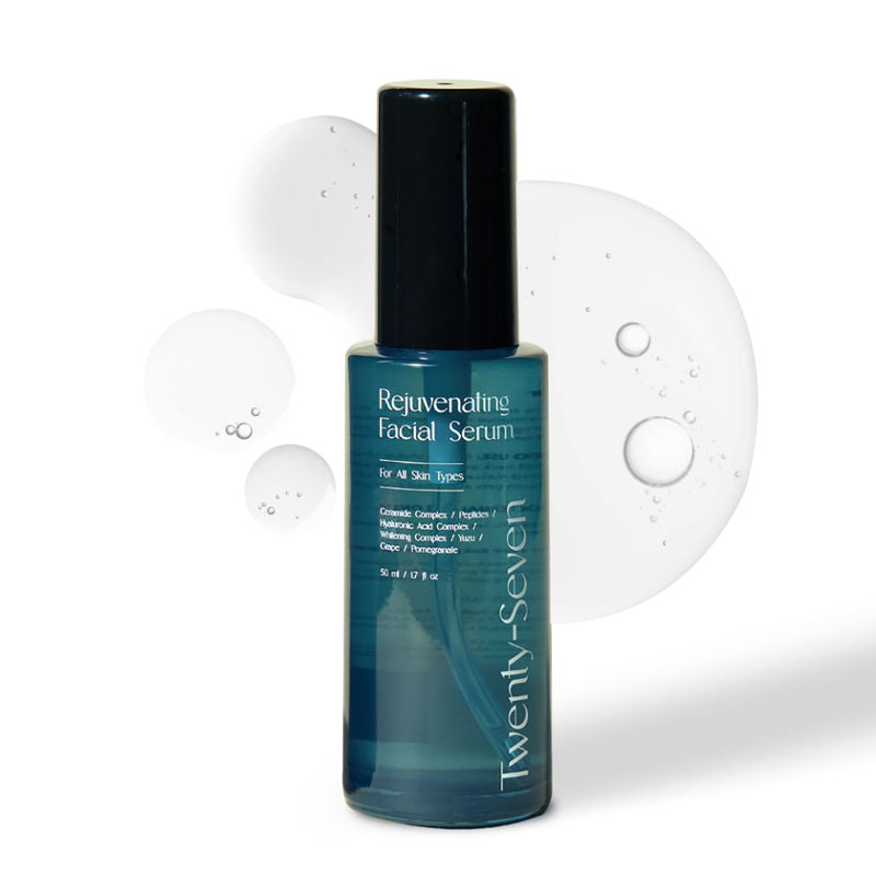 Twenty-Seven Rejuvenating Facial Serum Ceramides, Peptides For Glowing Skin & Reduces Signs Of Aging