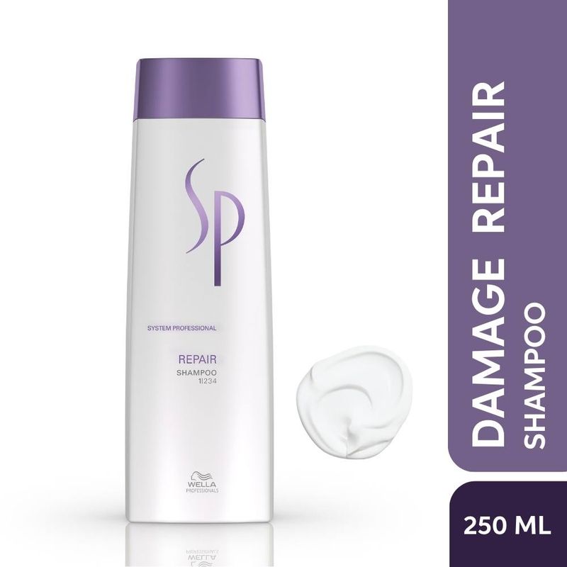 SP Repair Shampoo with Hydrolyzed Keratin for Damaged Hair