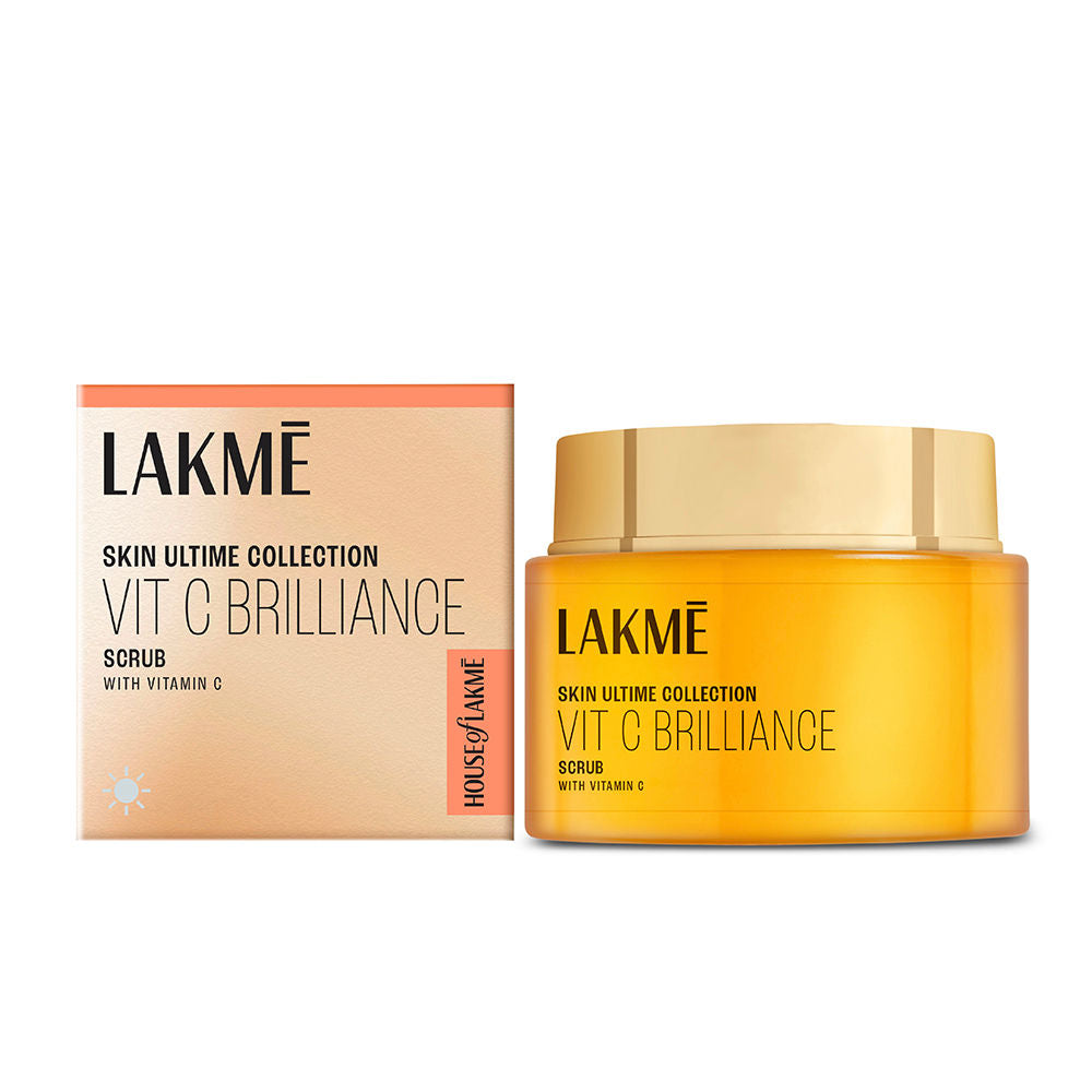 Lakme 9 to 5 Vitamin C+ Scrub with Licorice Extract and Walnut Shell Powder Gentle Exfoliator