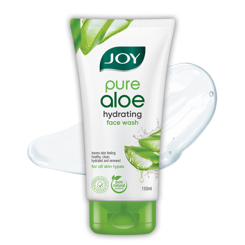 Joy Hydrating Aloe Vera Face Wash For Summers To Controls Excess Oil & Removes Dirt