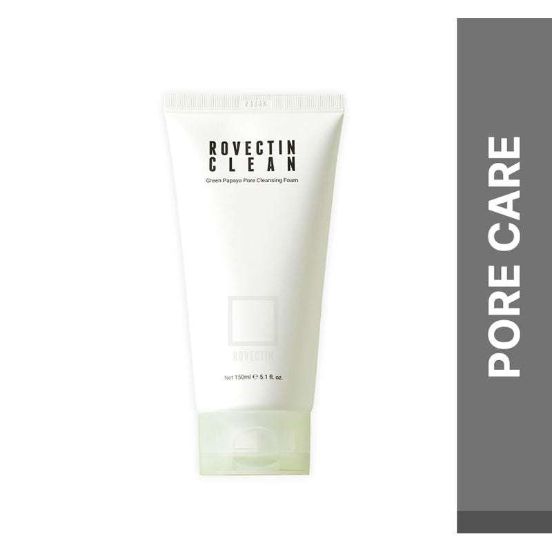 Rovectin Clean Green Papaya Pore Cleansing Foam