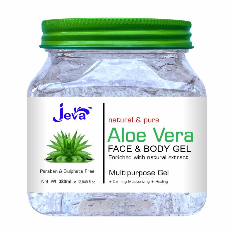 Jeva Organic & Pure Aloe Vera Gel - For all Skin Types