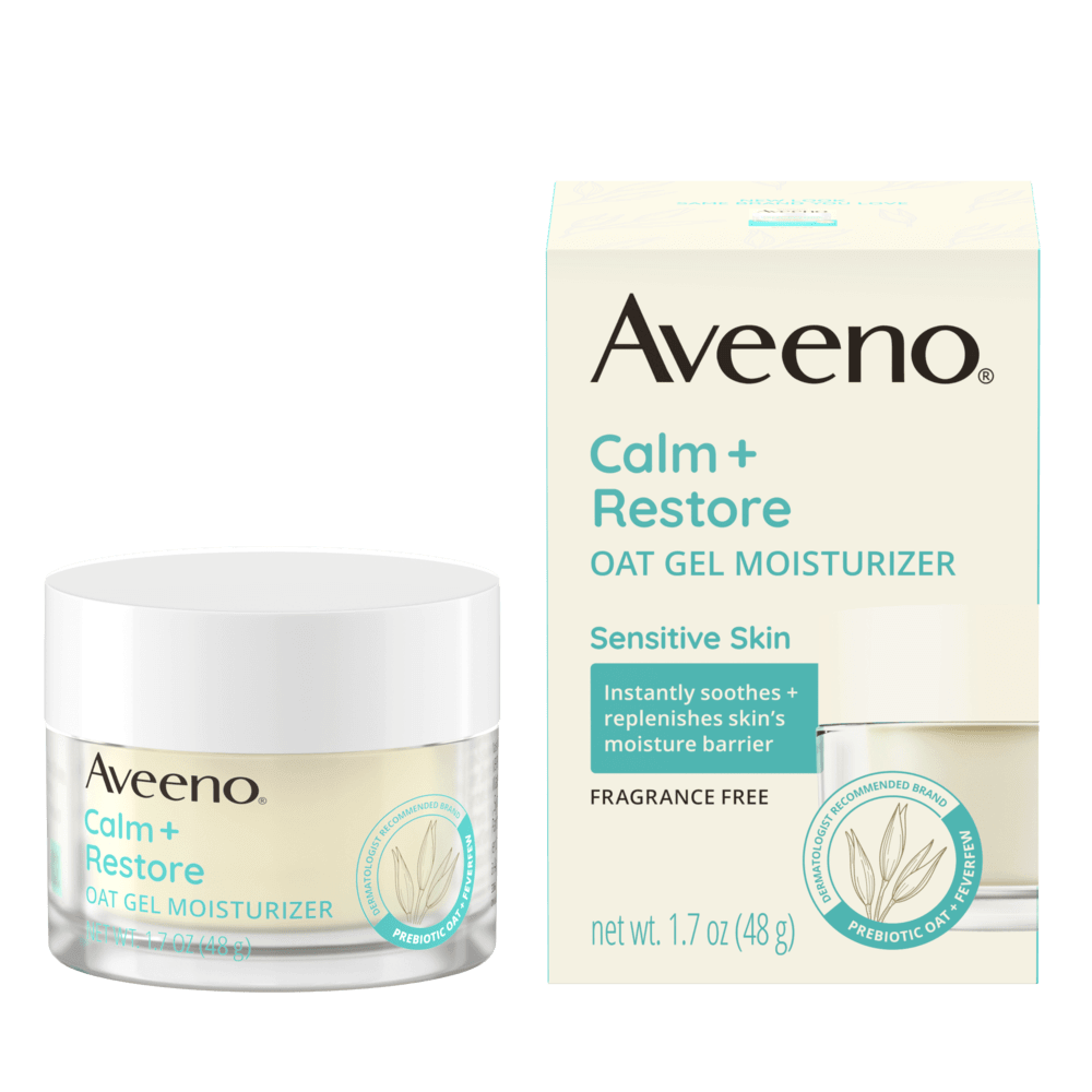Calm + Restore Oat Gel Moisturizer, Sensitive Skin