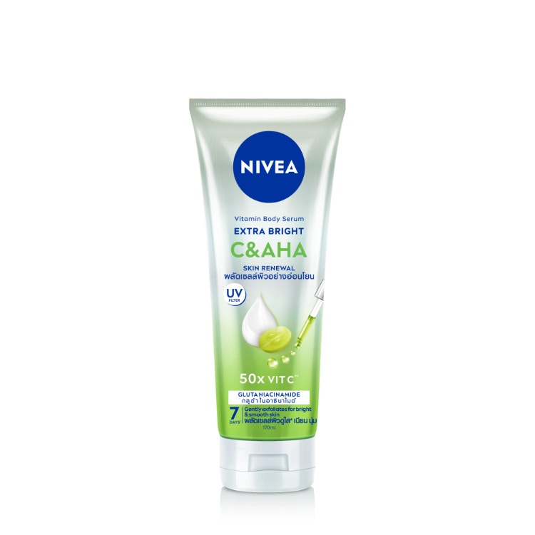Nivea Extra Bright C&Aha Vitamin Body Serum 170Ml