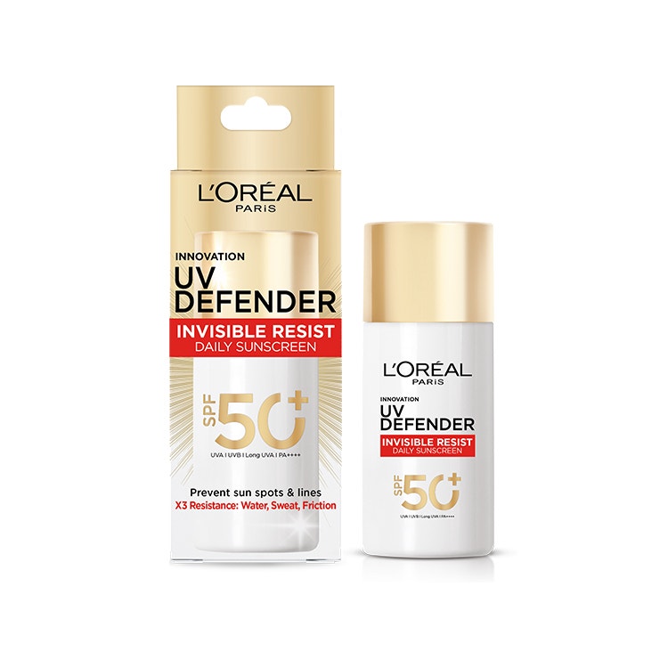Lor Uv Defender Invisible Resist Sunscreen 50Ml