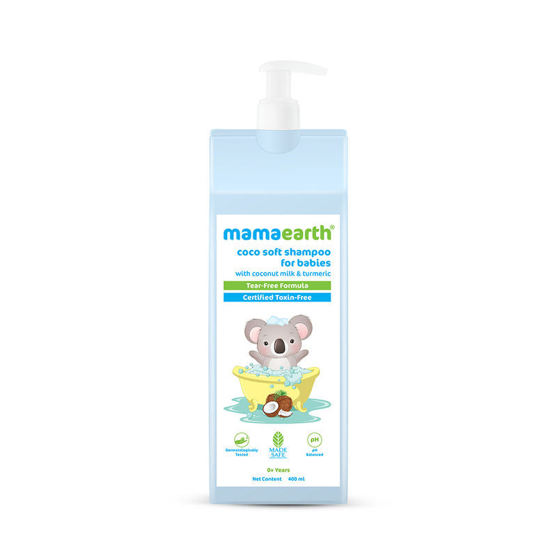 Mamaearth Coco Soft Shampoo With Coconut Milk & Turmeric For Babies