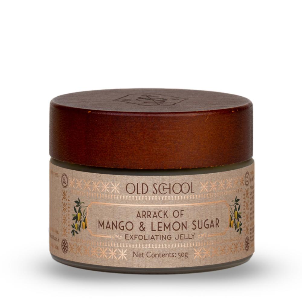 Old School Arrack Of Mango And Lemon Sugar Exfoliating Jelly Face Scrub