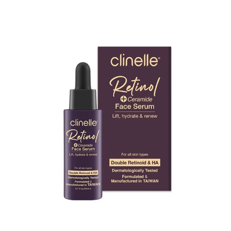 Clinelle Retinol + Ceramide Face Serum 20Ml