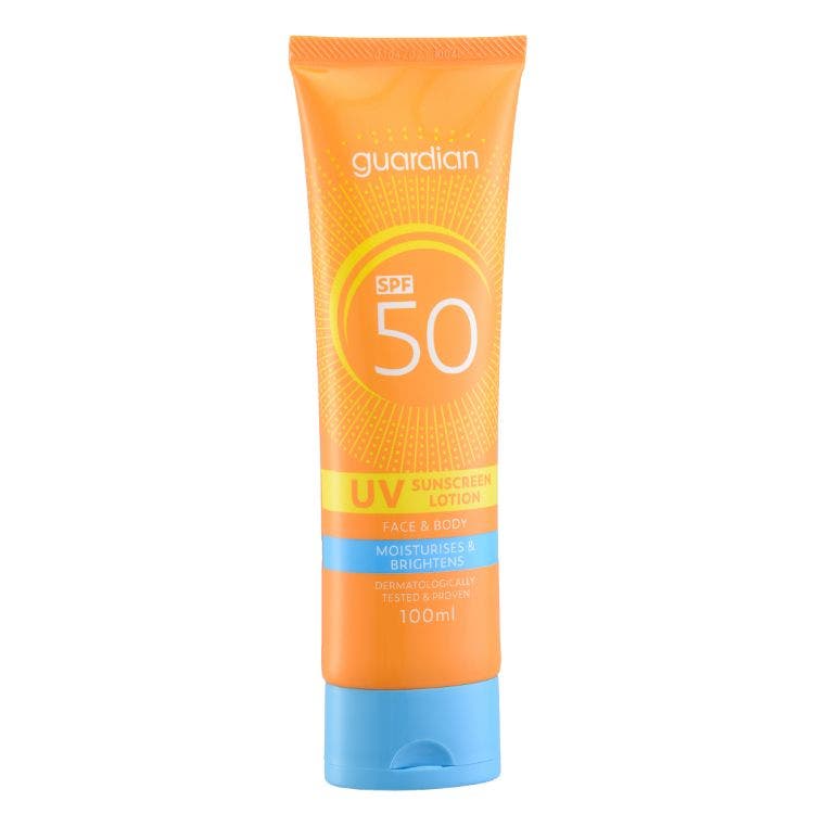 Guardian Face & Body Uv Sunscreen Lotion Spf50 100Ml