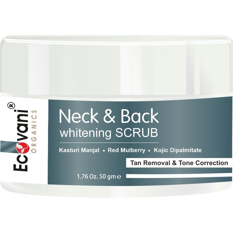 ECOVANI Organics Neck & Back Whitening Scrub