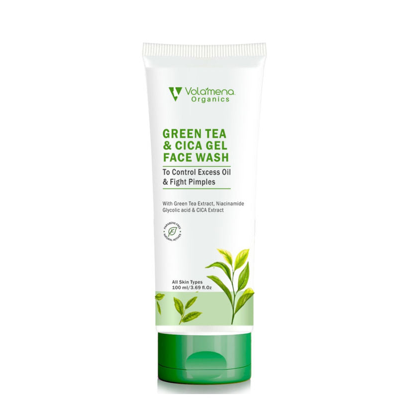 Volamena Green Tea & Cica Gel Face Wash
