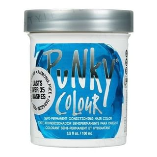 Punky Colour Semi-Permanent Conditioning Hair Color - Lagoon Blue