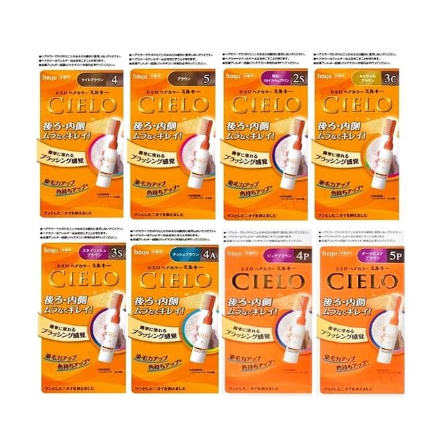Hoyu Cielo 1-Day Cover Gray Hair Color Comb