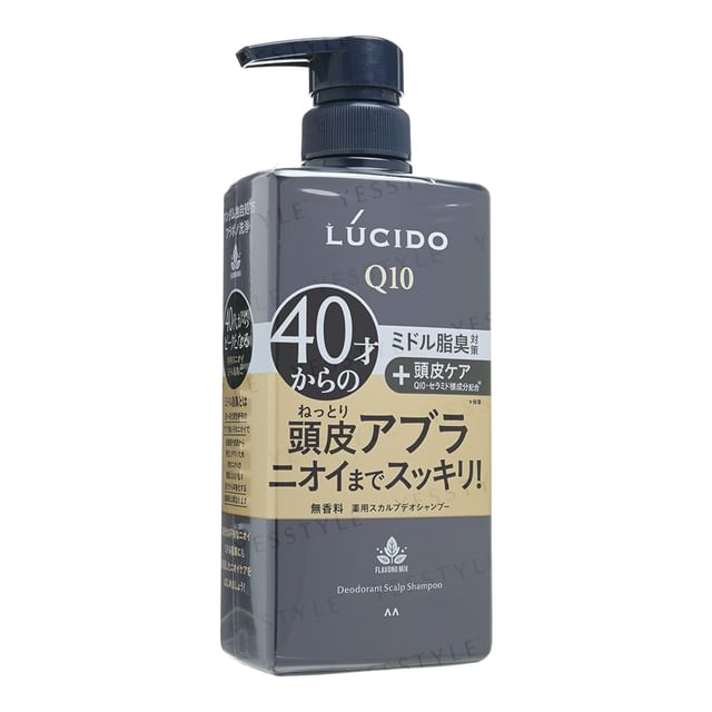 Mandom Lucido Deodorant Scalp Shampoo Fragrance-Free 450ml