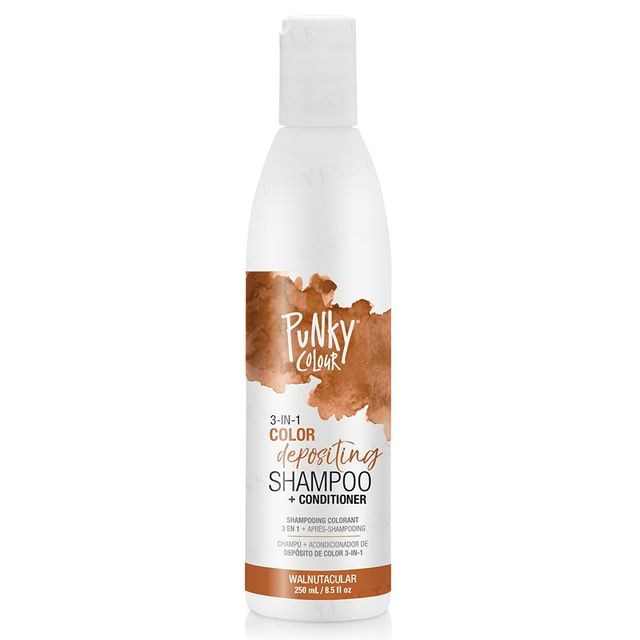Punky Colour 3-in-1 Color Depositing Shampoo + Conditioner - Walnutacular