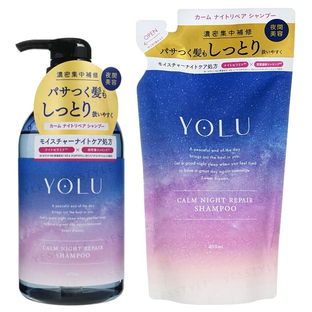 YOLU Calm Night Repair Shampoo 400ml Refill